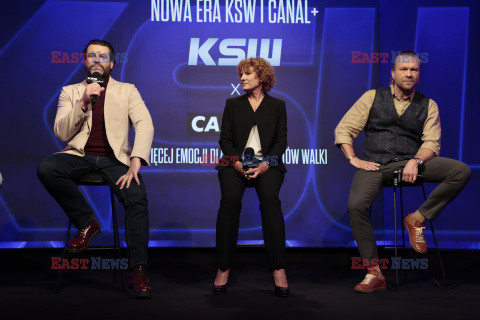 KSW i Canal+ nawiązują współpracę - konferencja prasowa