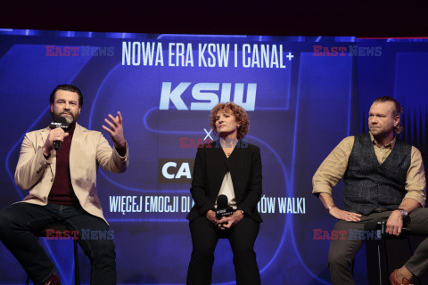 KSW i Canal+ nawiązują współpracę - konferencja prasowa