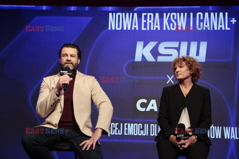 KSW i Canal+ nawiązują współpracę - konferencja prasowa