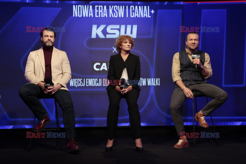 KSW i Canal+ nawiązują współpracę - konferencja prasowa