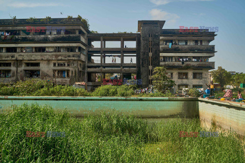 Grand Hotel Beira - symbol rozpaczy Mozambiku - AFP