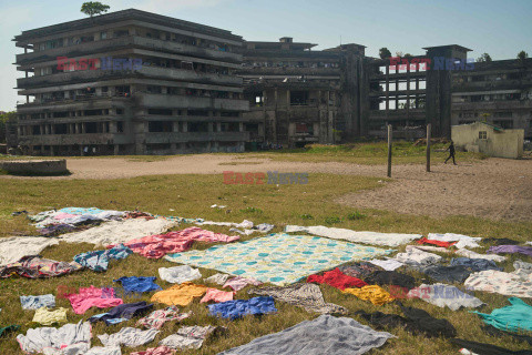 Grand Hotel Beira - symbol rozpaczy Mozambiku - AFP