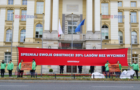 Greenpeace Polska z petycją do premiera