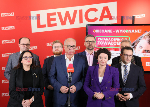 Lewica podsumowuje rok w Koalicji 15 Października