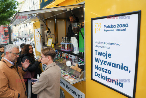 Mobilne Kawiarenki Obywatelskie - inicjatywa PL2050