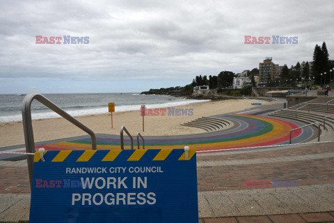 Zamknięta plaża w Sydney