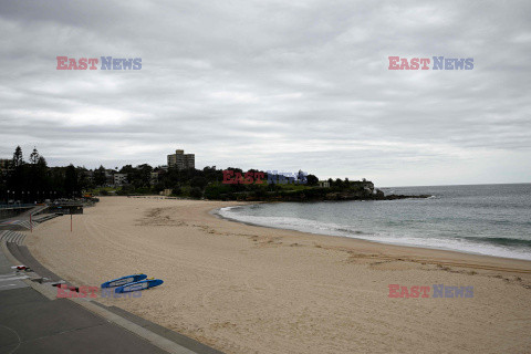 Zamknięta plaża w Sydney