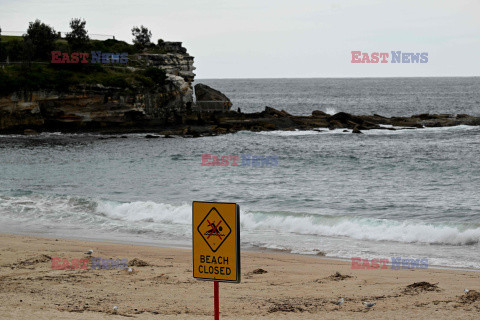 Zamknięta plaża w Sydney