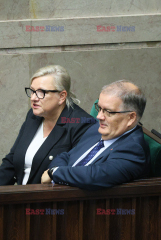 Orędzie prezydenta Andrzeja Dudy w Sejmie