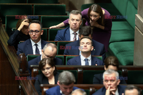 Orędzie prezydenta Andrzeja Dudy w Sejmie