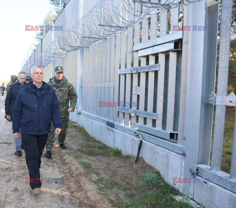 Szefowie MON i MSWiA przy granicy polsko-białoruskiej