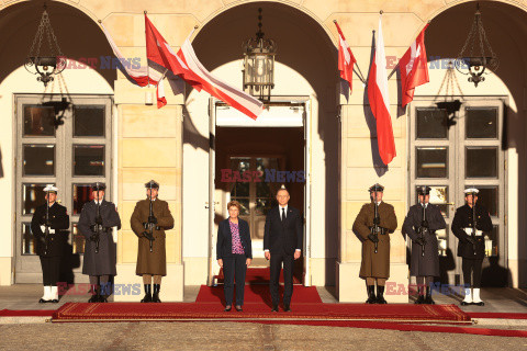 Prezydent Szwajcarii z wizytą w Polsce