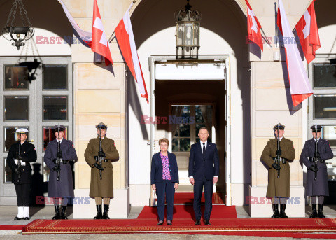 Prezydent Szwajcarii z wizytą w Polsce