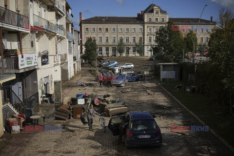 Podtopienia we Francji