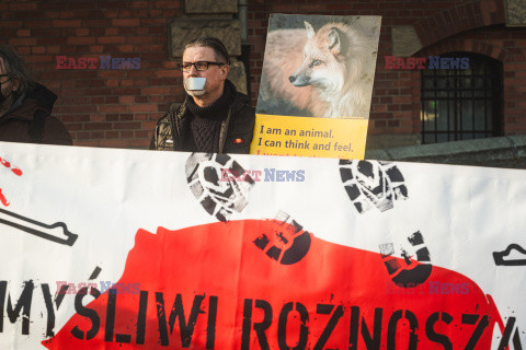 Gdański protest w obronie dzików