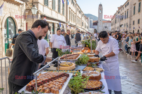 Festiwal jedzenia w Dubrowniku