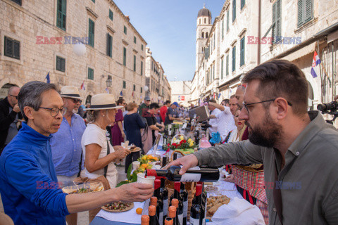 Festiwal jedzenia w Dubrowniku