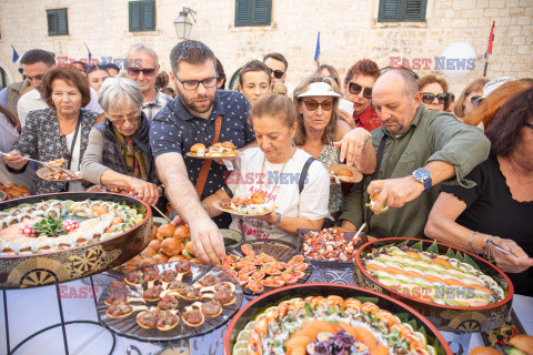 Festiwal jedzenia w Dubrowniku