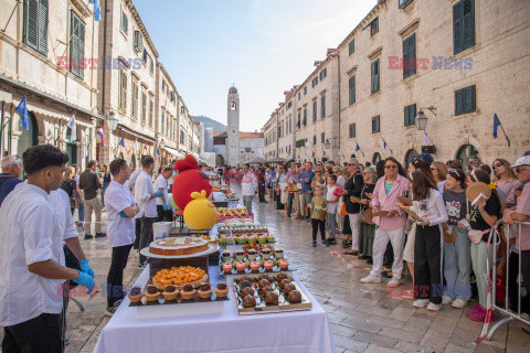 Festiwal jedzenia w Dubrowniku