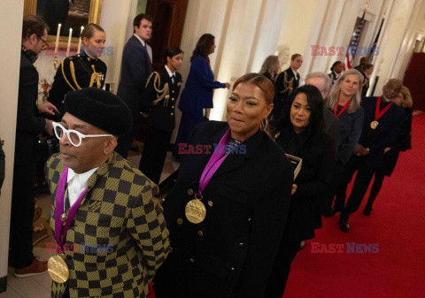 Queen Latifah i Spike Lee otrzymali medale od prezydenta