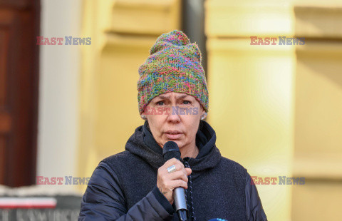 Azyl, prawo, konstytucja! - protest przed KPRM