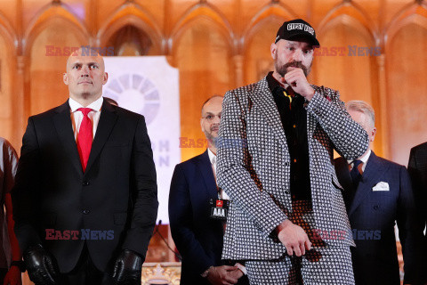 Konferencja przed walką Usyk - Fury 2