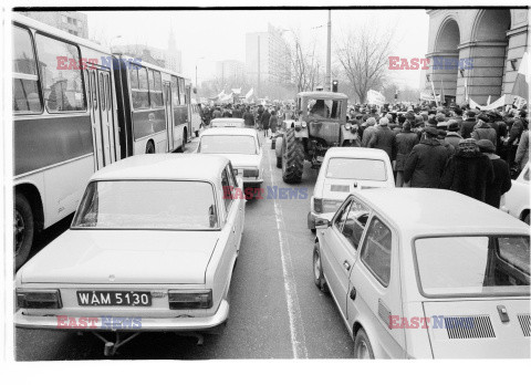 Strajki i demonstracje Solidarności