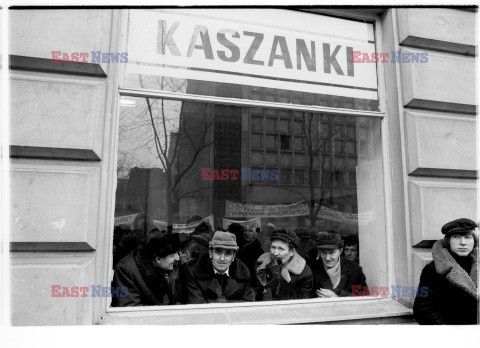 Strajki i demonstracje Solidarności