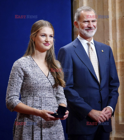 Hiszpańska rodzina królewska na rozdaniu  Nagród Księżnej Asturii