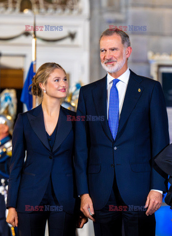 Hiszpańska rodzina królewska na rozdaniu  Nagród Księżnej Asturii