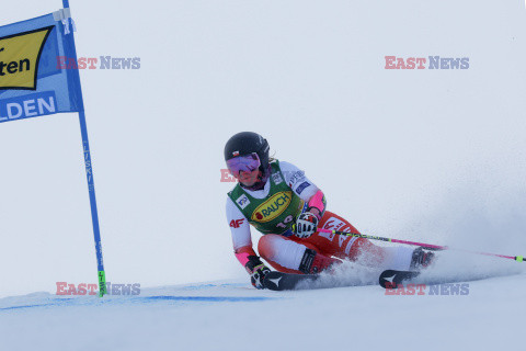 Maryna Gasienica Daniel na zawodach w Soelden