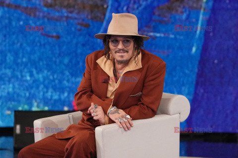 Johnny Deep we włoskiej telewizji