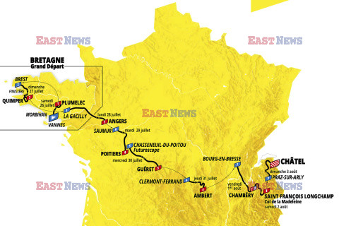 Prezentacja trasy Tour de France 2025