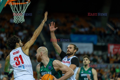 Koszykarska Liga Mistrzów: WKS Śląsk Wrocław - Pallacanestro Reggiana