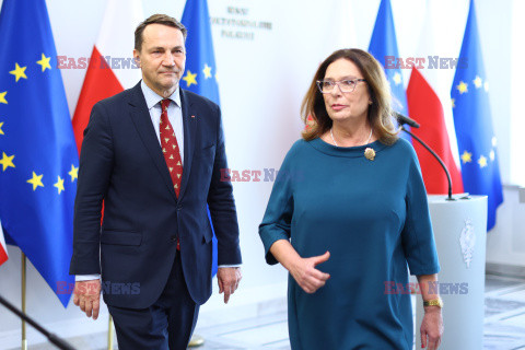 Expose ministra spraw zagranicznych Radosława Sikorskiego w Senacie