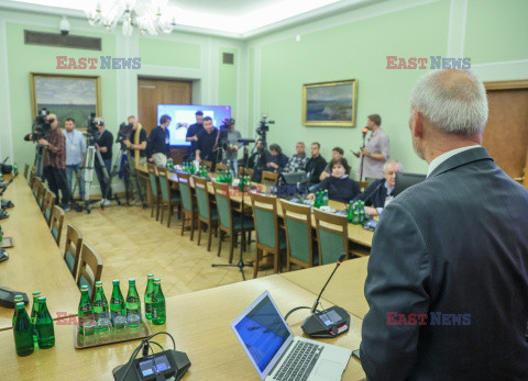 Konferencja prasowa Antoniego Macierewicza