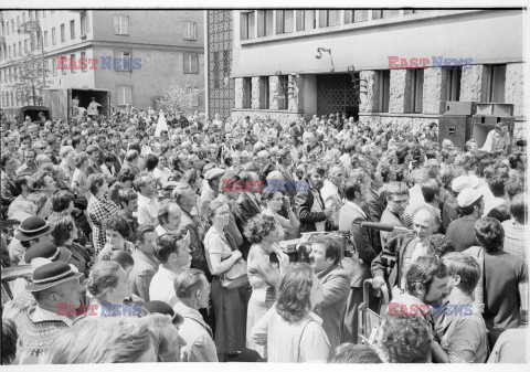 Strajki i demonstracje Solidarności