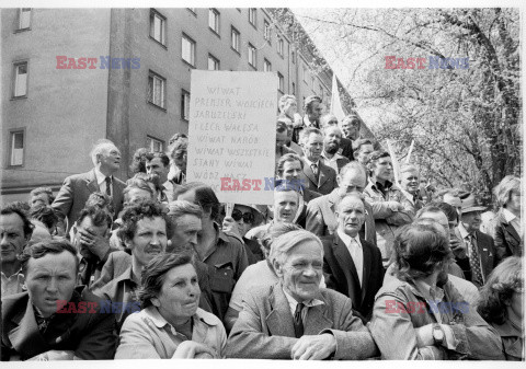 Strajki i demonstracje Solidarności