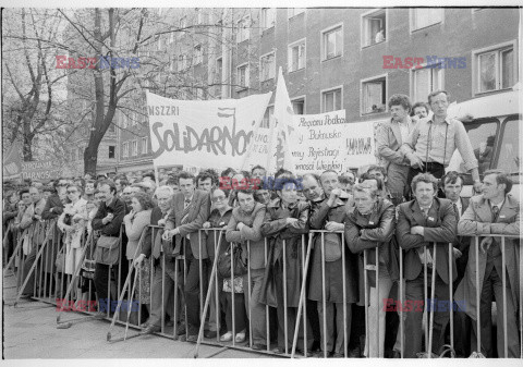 Strajki i demonstracje Solidarności