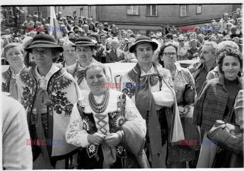 Strajki i demonstracje Solidarności