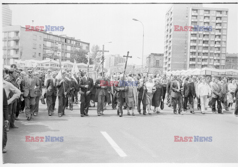 Strajki i demonstracje Solidarności