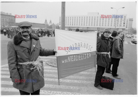 Strajki i demonstracje Solidarności