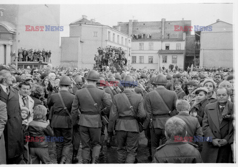 Strajki i demonstracje Solidarności