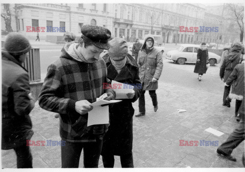 Strajki i demonstracje Solidarności