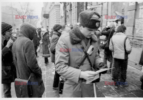 Strajki i demonstracje Solidarności