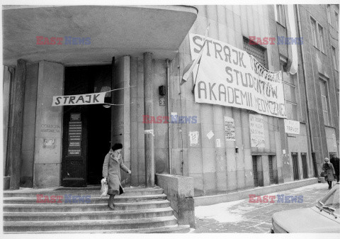 Strajki i demonstracje Solidarności