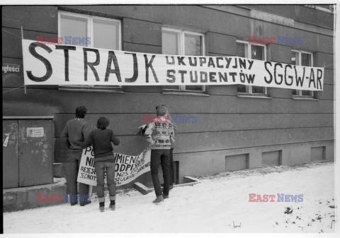 Strajki i demonstracje Solidarności