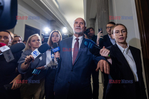 Konferencja prasowa Antoniego Macierewicza