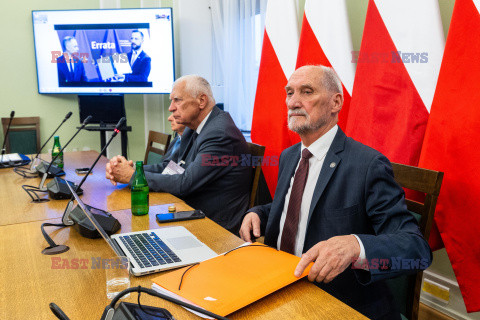 Konferencja prasowa Antoniego Macierewicza