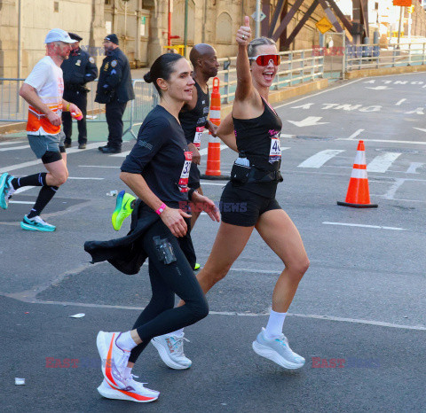 Znani biegną w nowojorskim maratonie